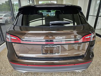 2019 Lincoln Nautilus — rear three-quarter view