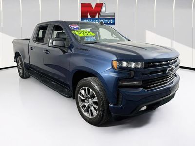2021 Chevrolet Silverado 1500 — rear three-quarter view