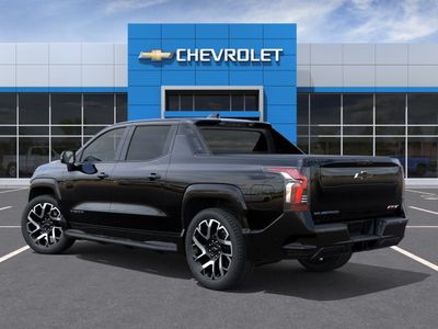 2025 Chevrolet Silverado EV — rear three-quarter view