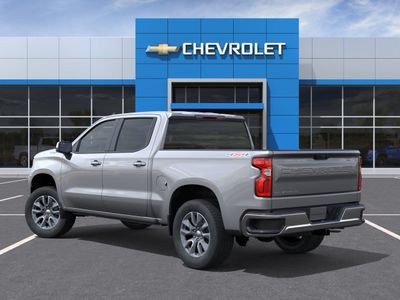 2026 Chevrolet Silverado 1500 — rear three-quarter view