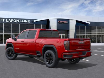 2026 GMC Sierra 2500 HD — rear three-quarter view