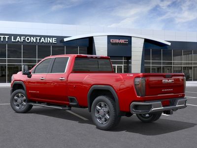 2026 GMC Sierra 3500 HD — rear three-quarter view