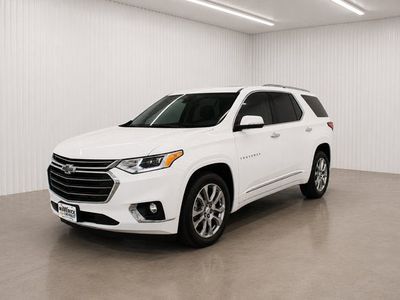 2021 Chevrolet Traverse — rear three-quarter view
