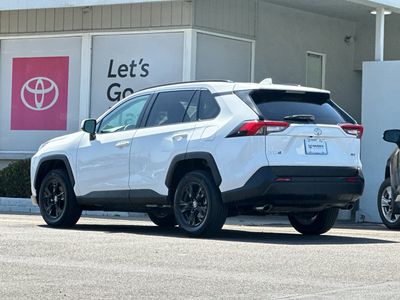 2025 Toyota RAV4 — rear three-quarter view