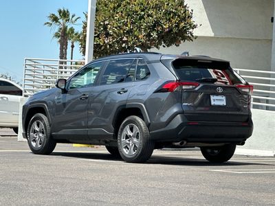 2024 Toyota RAV4 — rear three-quarter view