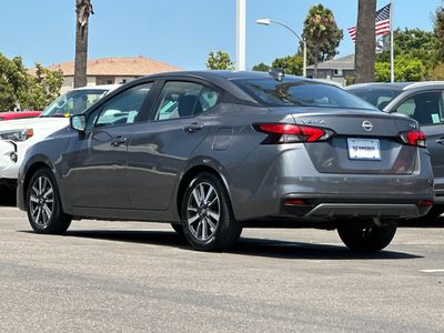 2024 Nissan Versa — rear three-quarter view