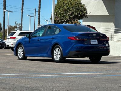 2026 Toyota Camry — rear three-quarter view