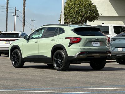 2025 Chevrolet Trax — rear three-quarter view