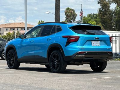 2025 Chevrolet Trax — rear three-quarter view