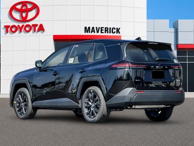 2026 Toyota RAV4 — rear three-quarter view