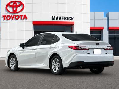 2026 Toyota Camry — rear three-quarter view