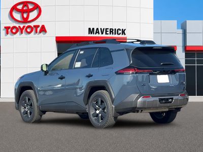 2026 Toyota RAV4 — rear three-quarter view