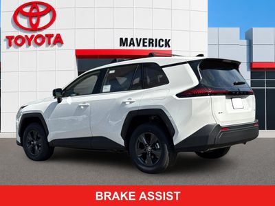 2026 Toyota RAV4 — rear three-quarter view