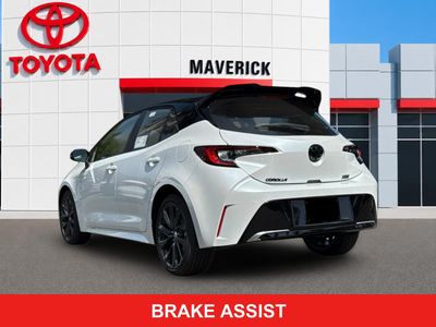 2026 Toyota Corolla Hatchback — rear three-quarter view