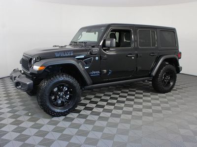 2025 Jeep Wrangler 4xe — side profile view