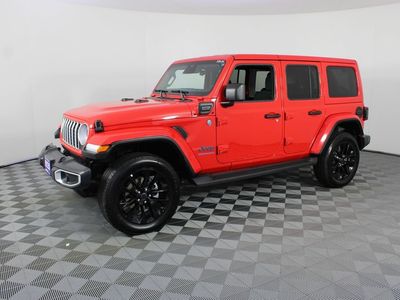 2025 Jeep Wrangler 4xe — side profile view