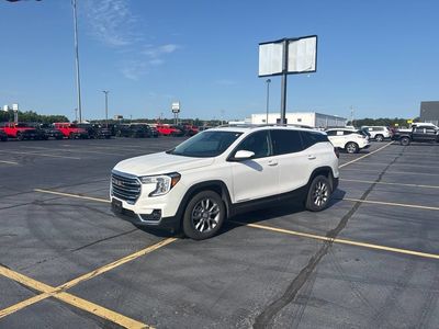 2022 GMC Terrain — rear three-quarter view