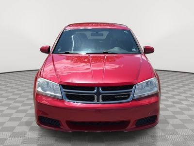 2011 Dodge Avenger — rear three-quarter view