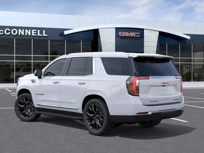 2026 GMC Yukon — rear three-quarter view
