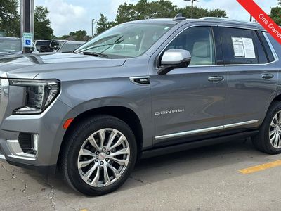 2022 GMC Yukon — rear three-quarter view
