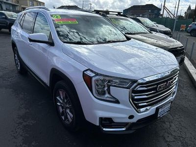 2023 GMC Terrain — rear three-quarter view