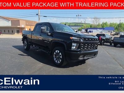 2021 Chevrolet Silverado 2500 HD — rear three-quarter view