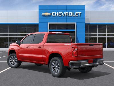 2026 Chevrolet Silverado 1500 — rear three-quarter view