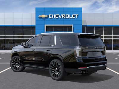 2026 Chevrolet Tahoe — rear three-quarter view