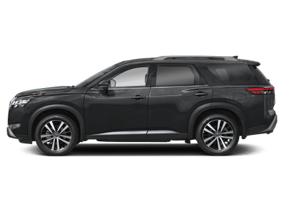 2025 Nissan Pathfinder — rear three-quarter view