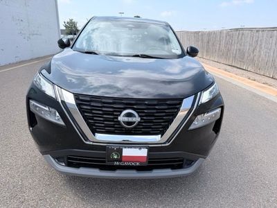 2022 Nissan Rogue — rear three-quarter view