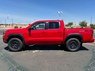 2026 Nissan Frontier — rear three-quarter view