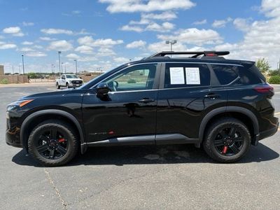 2025 Nissan Rogue — rear three-quarter view