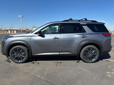 2026 Nissan Pathfinder — rear three-quarter view