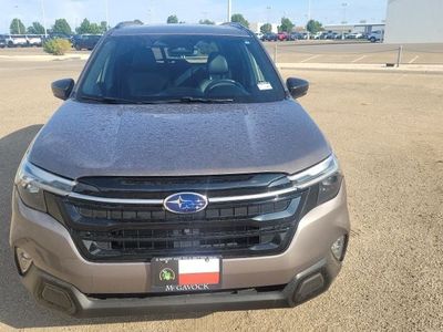 2025 Subaru Forester — rear three-quarter view