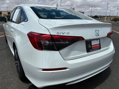 2024 Honda Civic Sedan — rear three-quarter view