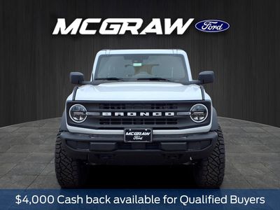 2025 Ford Bronco — rear three-quarter view