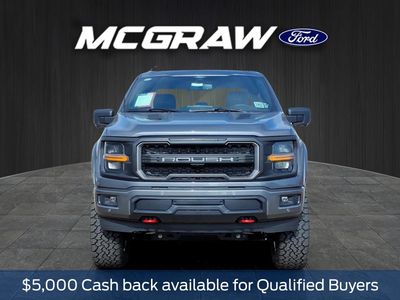 2025 Ford F-150 — rear three-quarter view