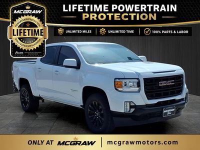 2022 GMC Canyon — rear three-quarter view