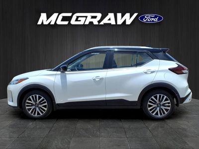 2022 Nissan Kicks — rear three-quarter view