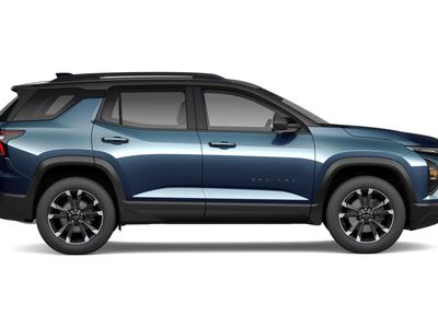2027 Chevrolet Equinox — rear three-quarter view