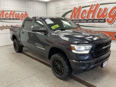 2019 RAM 1500 — rear three-quarter view