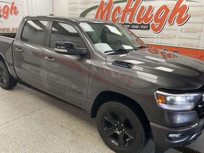 2021 RAM 1500 — rear three-quarter view