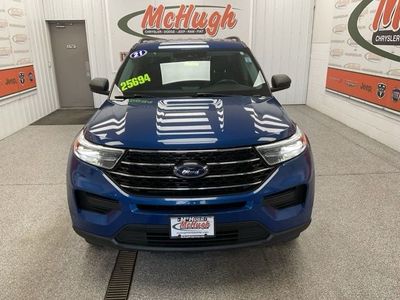 2021 Ford Explorer — side profile view