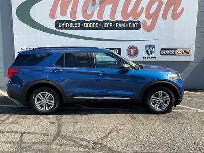 2021 Ford Explorer — interior view
