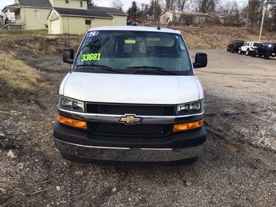 2024 Chevrolet Express Cargo — rear three-quarter view