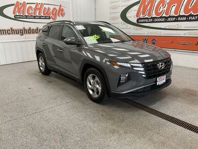2024 Hyundai Tucson — rear three-quarter view