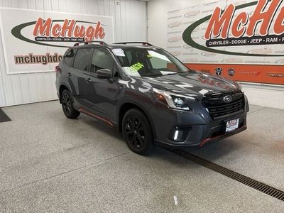 2023 Subaru Forester — rear three-quarter view