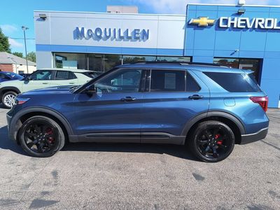 2020 Ford Explorer — interior view