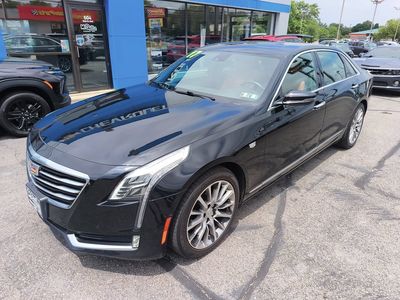 2017 Cadillac CT6 — rear three-quarter view