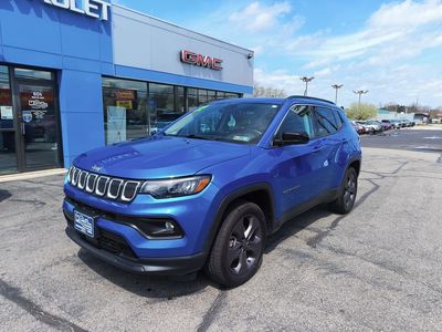 2022 Jeep Compass — rear three-quarter view